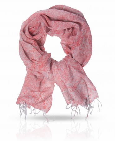 Палантин Женский ZW-INK.SKETCH/CORAL